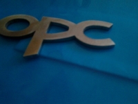 Шильдик «OPC», Астра J GTC, хром