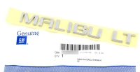 Шильдик «MALIBU LT», задний, Малибу, хром