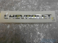 Шильдик «CHEVROLET», задний, Авео (2011-2015), седан, хром